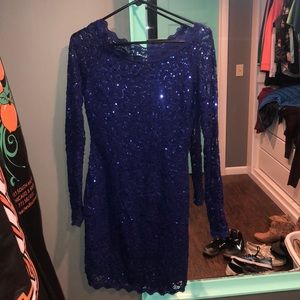 Royal Blue Dress